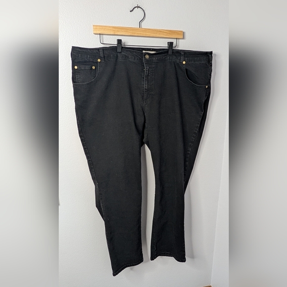 Woman Within Denim - Woman Within Classic Black Jeans